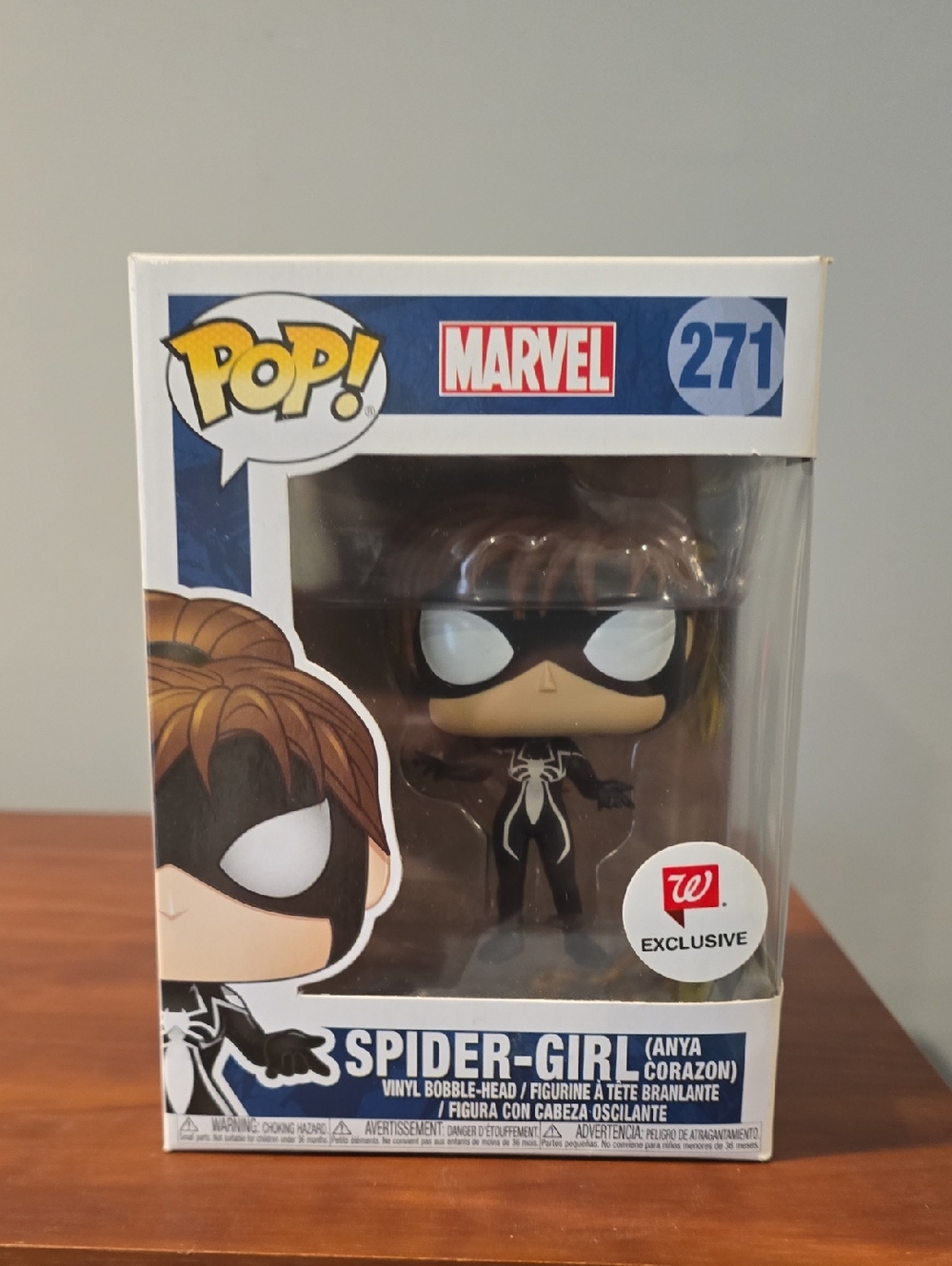 Funko Spider-Girl (Anya Corazon) Black & White Pop! Vinyl